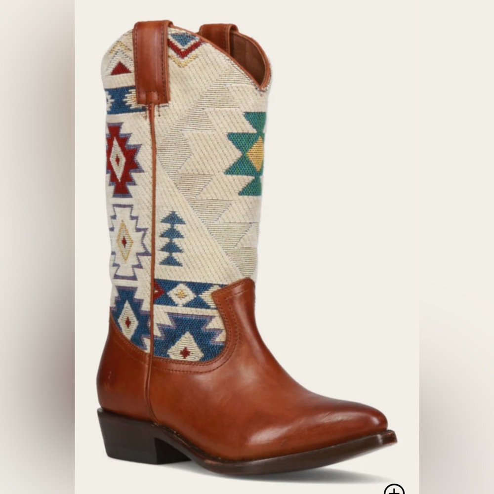 NWOB $378 FRYE BILLY PULL ON SOUTHWEST size 7 - Picture 3 of 12